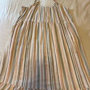 dip Multicolor Striped Dress